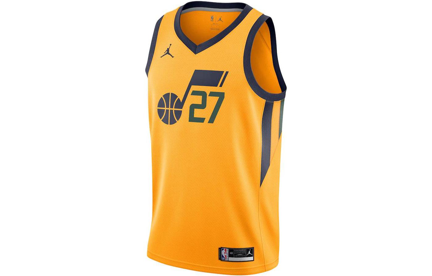 

Nike Basketball Jerseys Men s Yellow Moderate Straight Fit CV9496-725 L