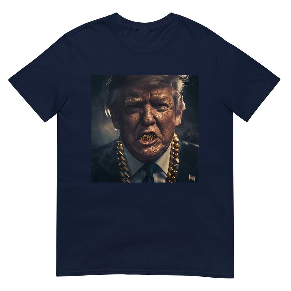 Donald Trump Gold Grillz TShirt S