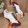 Spring new flat-bottomed color matching German training shoes women's lace-up sports shoes casual shoes women's Forrest Gump shoes