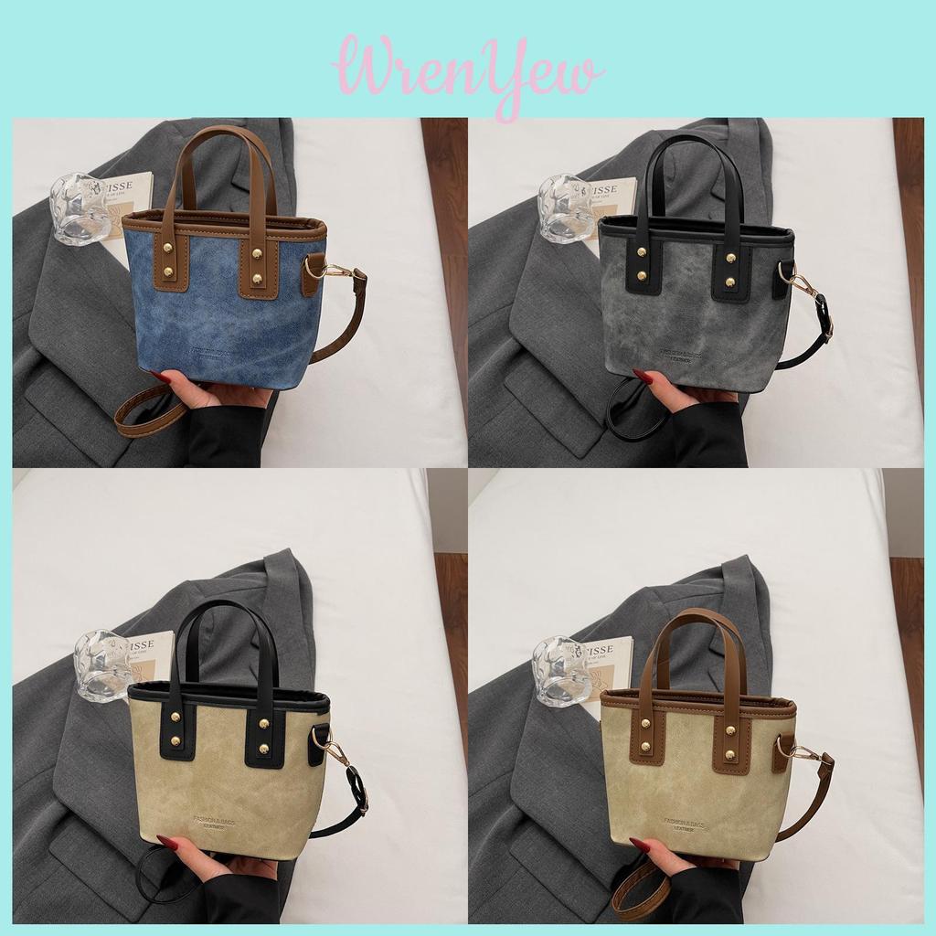 Stylish Pu Water Bucket Bag With Inner Phone Pocket Perfect For Daily Outings