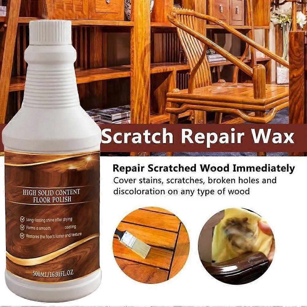 Floor Polish High Gloss Moisture Locking Wear Resistant Protection Quick Application
