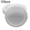 100Pcs Disposable Glue Ring Pallet Holder for Eyelash Extension Tattoo Pigment
