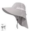 UV Protection Wide Brim Sun Hat for Men & Women, Summer Outdoor Hat with Face & Neck Coverage, Ideal for Fishing.