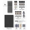 STAGEEK 21-Piece Metal Mechanical Pencil Set, Art Pencils 0.3, 0.5, 0.7, 0.9, 2mm Lead Holder (HB, 2H, 2B, 4B, Color) with 10 Refill