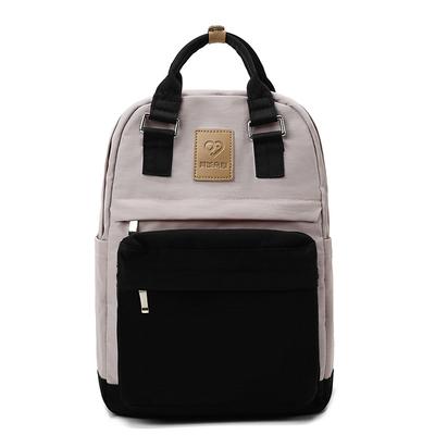 Simple Japanese-style Feminine Computer Backpack Large-capacity Backpack University Backpack High School and Junior Student 15.6 Inches New