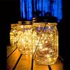 8pcs Plastic Mason Jar Set with Hooks for DIY String Lights Floral & Home Decor Dinner Parties Table Settings Outdoor Decoration