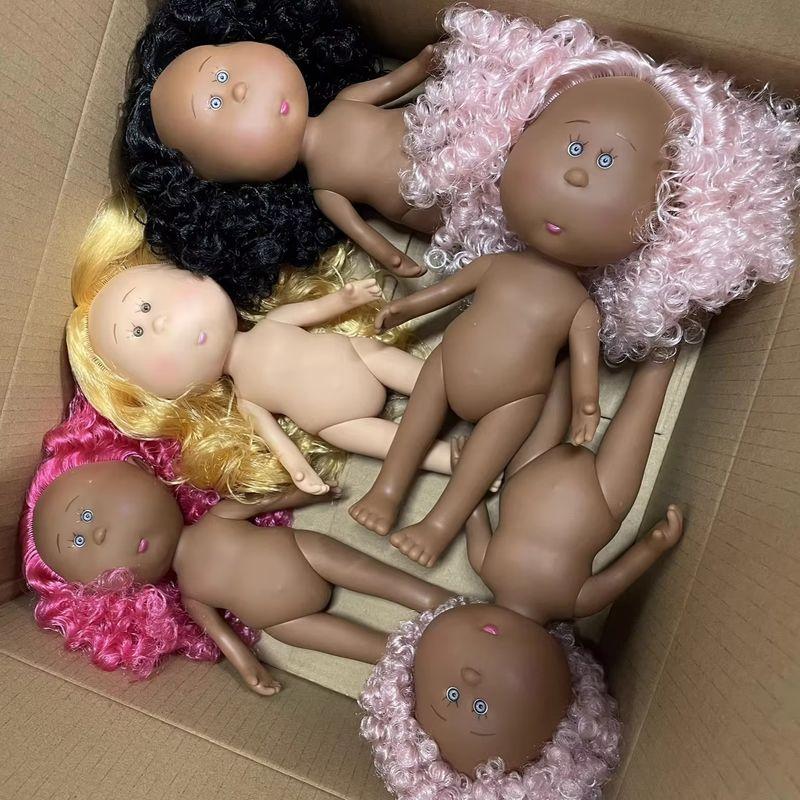 14Cm / 5.5 Inch "Potato Doll" Mia Naked Doll – Small Bjd Blank Canvas For Handmade Repaint, Collectible Art Doll