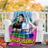 Customiz Name Personality Zombies Blanket Soft&Warm Office Bed Travel Lunch Break Blanket,Gift All Seasons