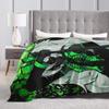 1x1x1x1 Forsaken Blanket Flannel Super Soft Throw Blanket for Outdoor Travel Bed Rug