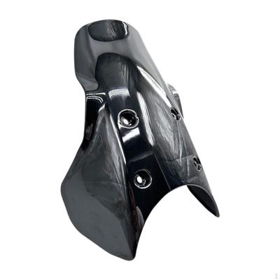 Parabrisas de Motocicleta Divisor de Viento Delantero Fácil de Instalar Deflector de Motocicleta de Alto Rendimiento