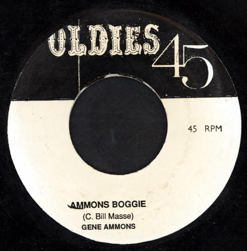 

7inch Record GENE AMMONS - Ammons Boogie NONE Oldies 45 Jamaica Jazz Used