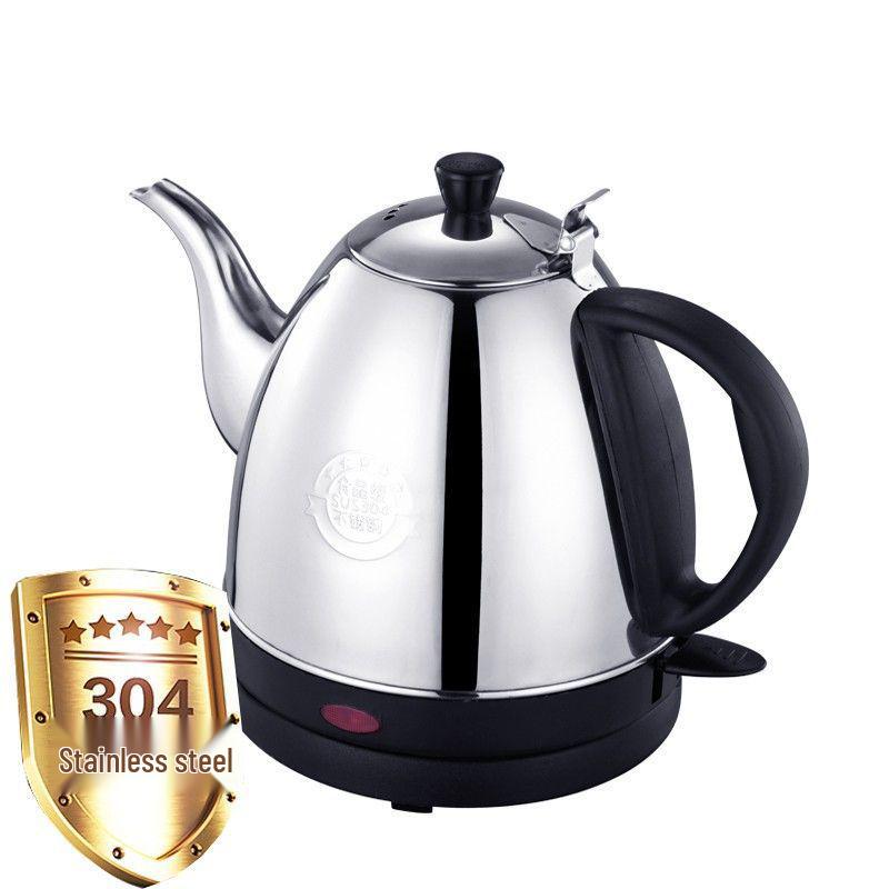 304 Stainless Steel Long Spout Electric Kettle for Tea & Hot Water