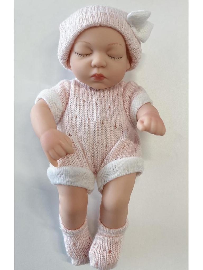7-Inch Soft Vinyl Reborn Baby Doll Mini Figurine