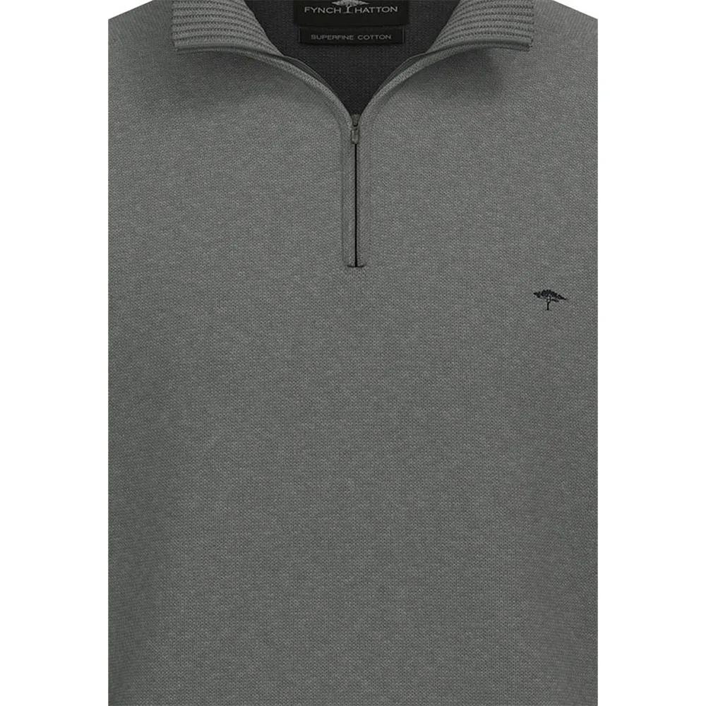 Fynch Hatton Свитер с полумолнией Supersoft