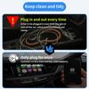 4 In1 Android Auto Wired To Wireless Carplay Android Auto Adapter WiFi For Wired Cars Smart Ai Box Plug&Play Smart Car Systems