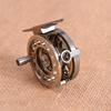 MUQZI Sports Accessory D50/D60 Ultralight CNC Aluminum 1:1 2 Bearings Ice Fly Fishing Reel Right Hand