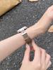 Schöne hochwertige Schleife Leder-Schlaufe Für Apple Watch Armband Damen 10/9/8/7 38mm 40mm 41mm 42mm 44mm 45mm 46mm 49mm Armband