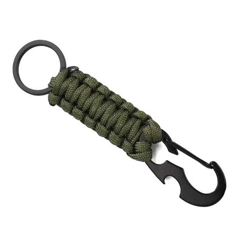 Ally Paracord Survival Keychain with Carabiner