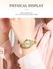 CURREN 9112 Women's Barrel Shape Waterproof Quartz Watch with Roman Numerals