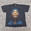 Unisex-Shirt Baumwolle Oversize Große Größe Vintage Snoop Dogg Größe L Death Row 1993 Hip Hop Rap-T-Shirt Vorsicht vor dem Hund
