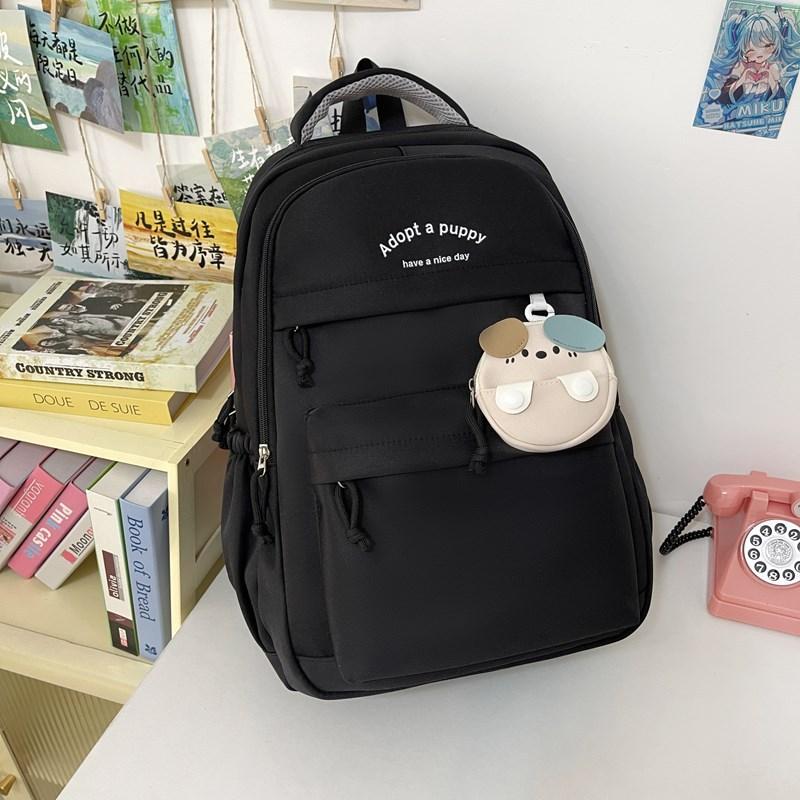 

School bag High value school bag Casual simple light commute Versatile large capacity