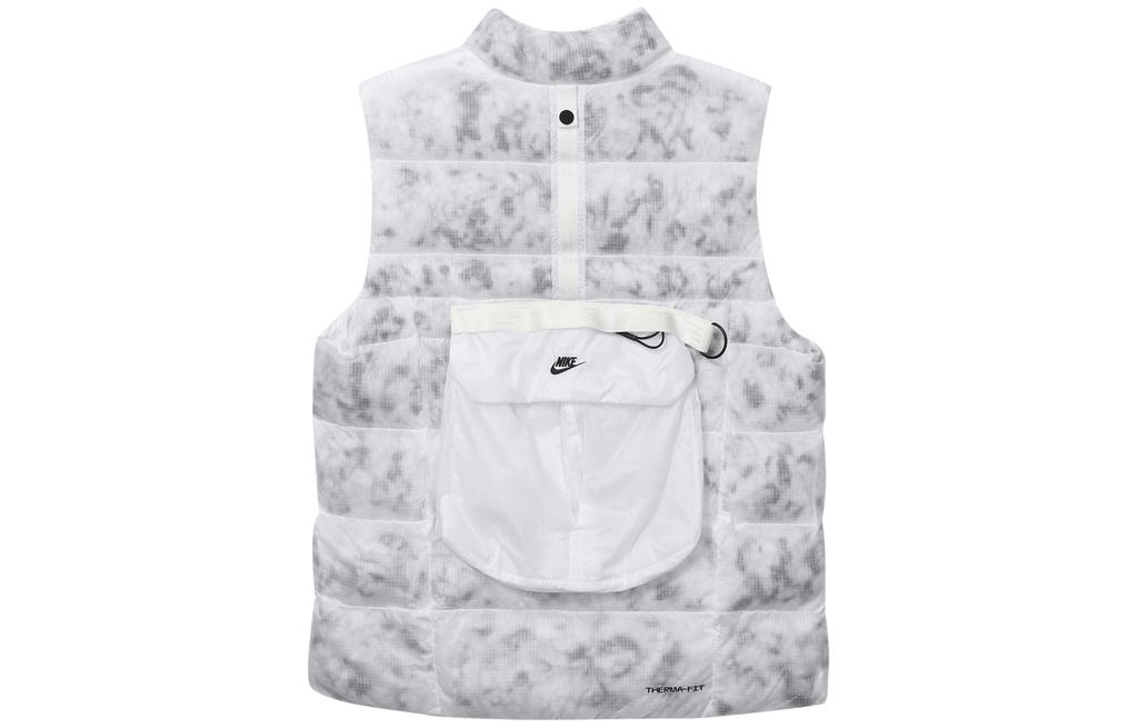 Nike Vests Men's White Stand Collar Moderate Other DN2818-100