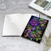 50 Pages A5 Special Shaped Beautiful Pattern 5D Diamond Drawing Book Art Drill Painting Wireless Strip Diary Book for Boys Girls