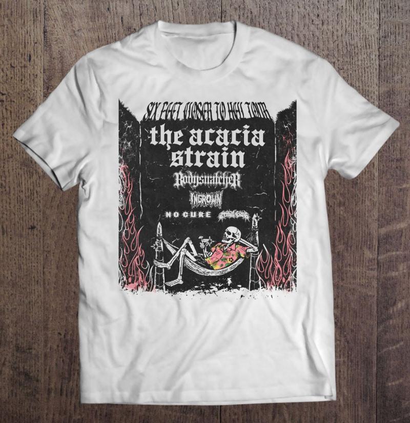 New The Acacia Strain Tour Gift For Fan S to 5XL Tshirt Unisex T-Shirt L
