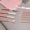 Holiday Series Makeup Brushes 12 Soft Concealer, High-gloss Repair, Blush Powder, Eye Shadow Brush and Full Set of Raspberry Brushes.