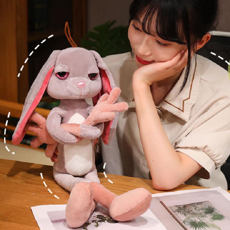 Adorable Long-legged Plush Animal Toys Featuring Cute Lion Tiger Leopard And Deer Designs