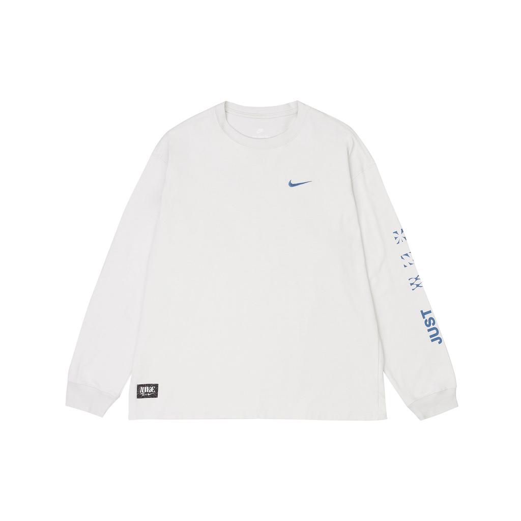 Nike T Shirts Men's White Crew Neck Moderate Straight Fit FJ7682-030