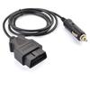 OLLGEN 1.5m/5ft Car OBDII Vehicle ECU Emergency Power Cable Car Memory Saving DC Power OBD Male Connector Cable Adapter