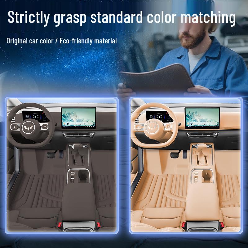 Umweltfreundliche wasserdichte und staubdichte Fußmatten für Starlight 730 - Doppellagiges Auto-Innenzubehör