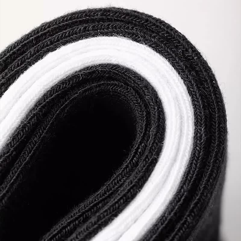 Unisex Disposable Mid-Calf Cotton Socks