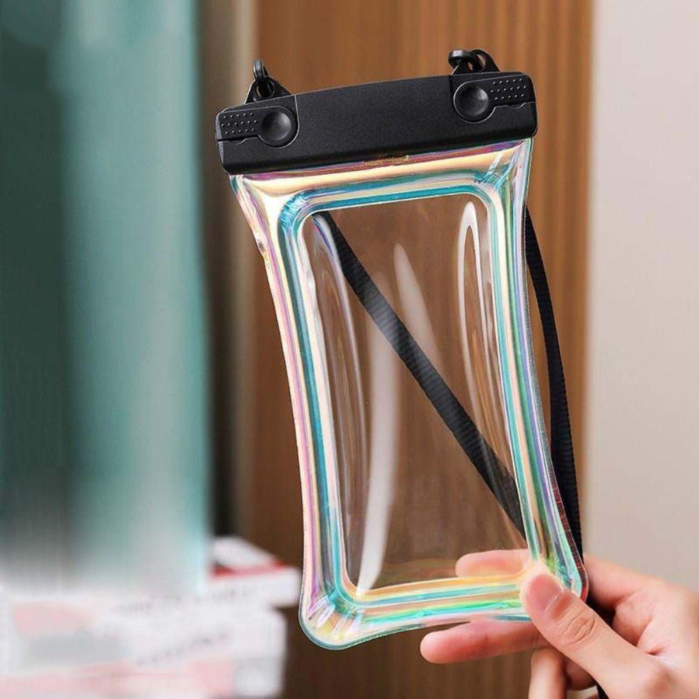 Touchscreen Mobile Phone Protective Cover Water Proof Inflatable Airbag Phone Bag  Water Sports