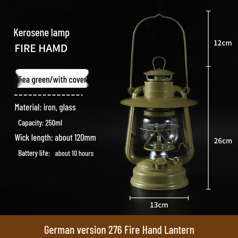 Cross 276 Retro Kerosene Camping Lantern: Outdoor Tent Atmosphere Light
