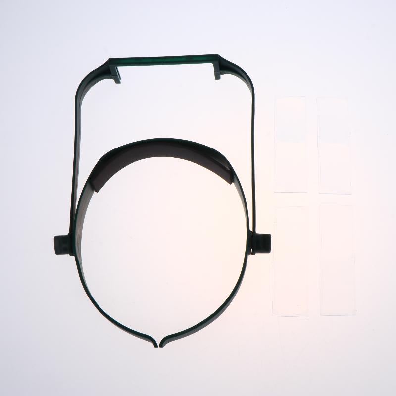 

1Set Upgraded Headband Magnifier For Seniors - Reading Aid80mm/3.15in Glass 1.6x 2.0x 2.5x 3.5x
