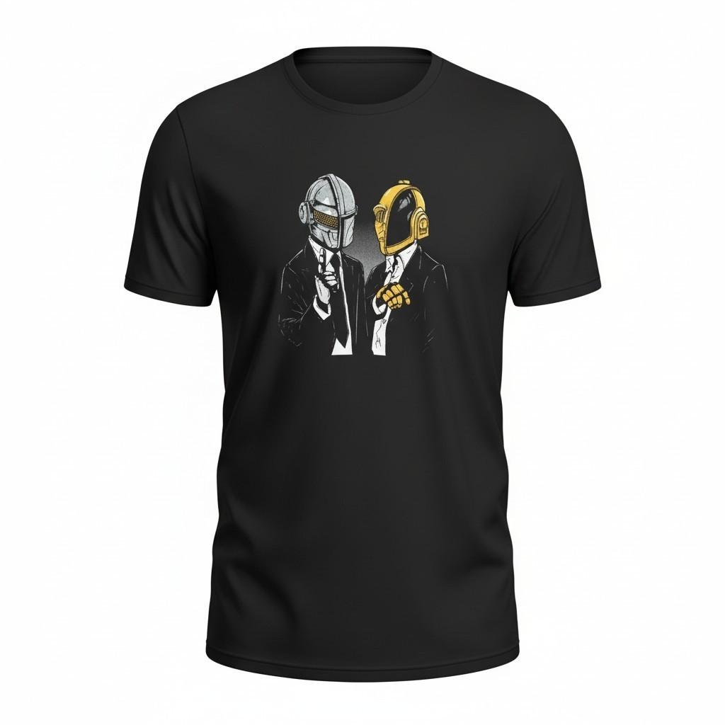 Daft Punk Tshirt Size L See Photos For Measurements #1532 M