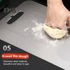 Tagliere in acciaio inossidabile per cucina facile da pulire leggero per carne, frutta, verdura, pane