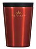 Pearl Metal Tumbler with Cafe Mug Coffee Lid, 300ml, Barista, Cherry, HC-524