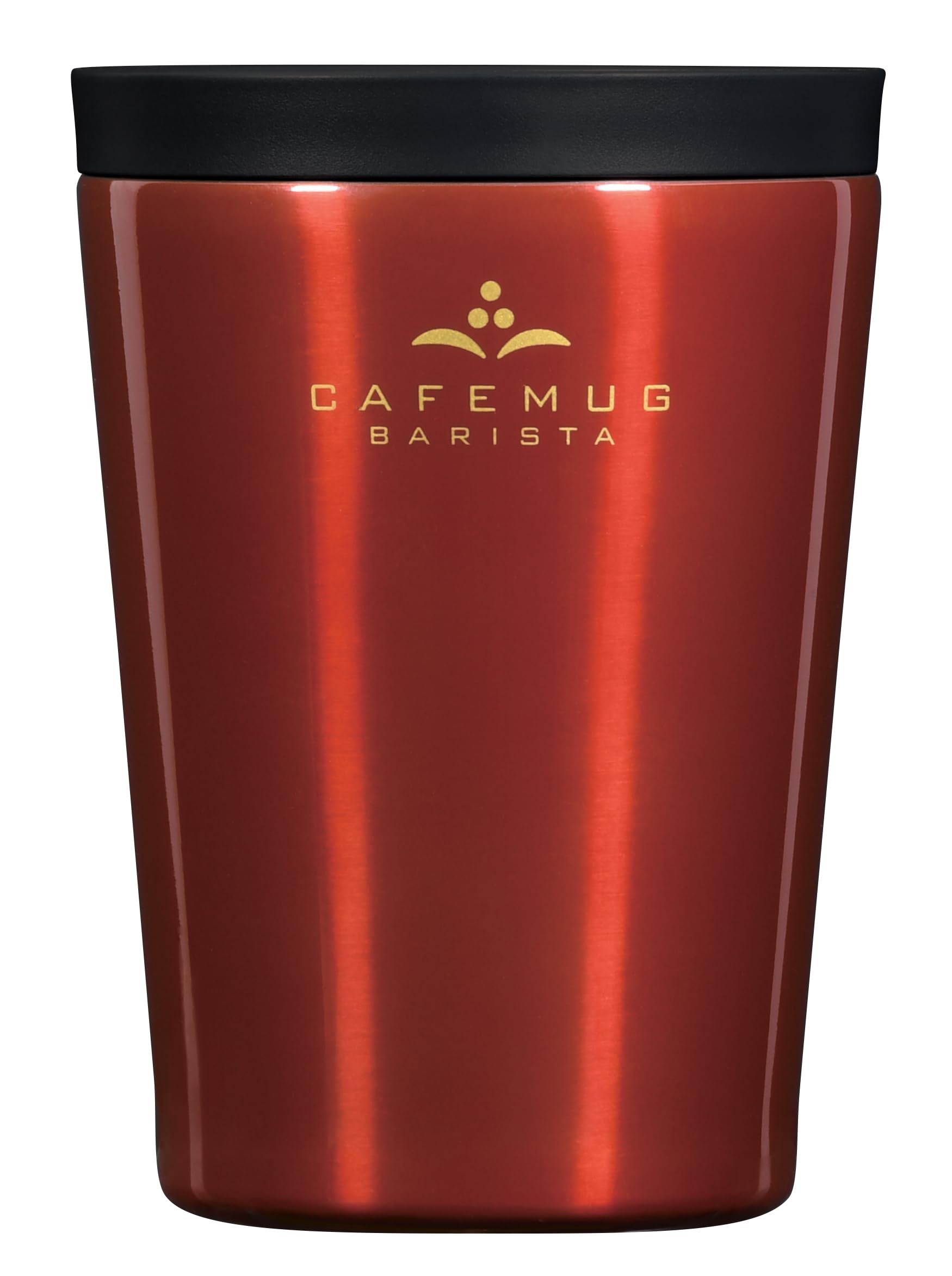 

Pearl Metal Tumbler with Lid 300ml Cafe Mug Barista Coffee Cherry HC-524