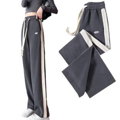Fleece and Thick Straight Leg Sweatpants School Girls Slacks
