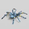 10cm Large Fake Spider Simulation Animal Model Tarantula Black Spider Fun Halloween Prank Horror Props Children Novelty Toy