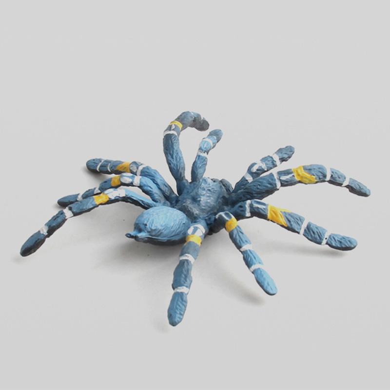 10cm Large Fake Spider Simulation Animal Model Tarantula Black Spider Fun Halloween Prank Horror Props Children Novelty Toy