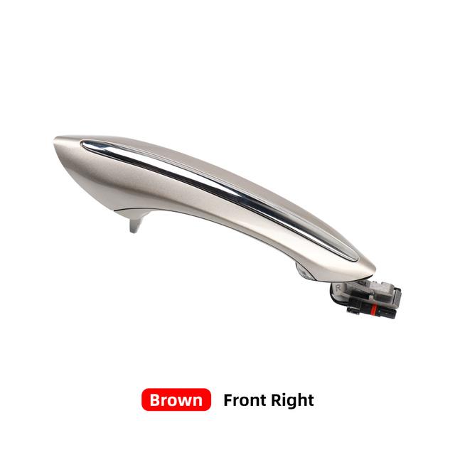 For BMW F02 F10 F06 F07 Car Exterior Comfort Access Door Handle Keyless Go Replacement For BMW 5 6 7 Series Black White Brown