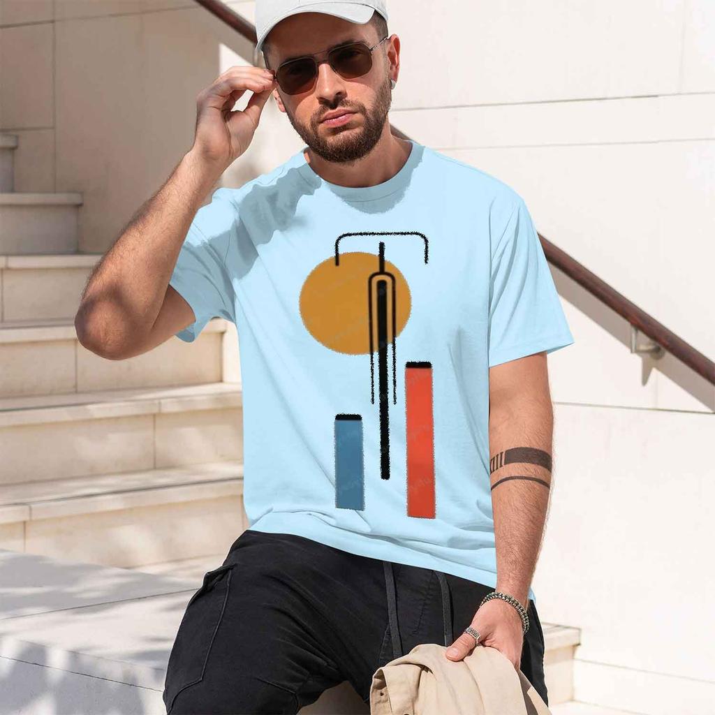 Bauhaus T-Shirt Vintage Grh Tee Unisex Kleidung Grh T-Shirts Streetwear Harajuku Hohe Qualität Oberteile T-Shirts 2026 Neues Modell Unisex Kurzarm