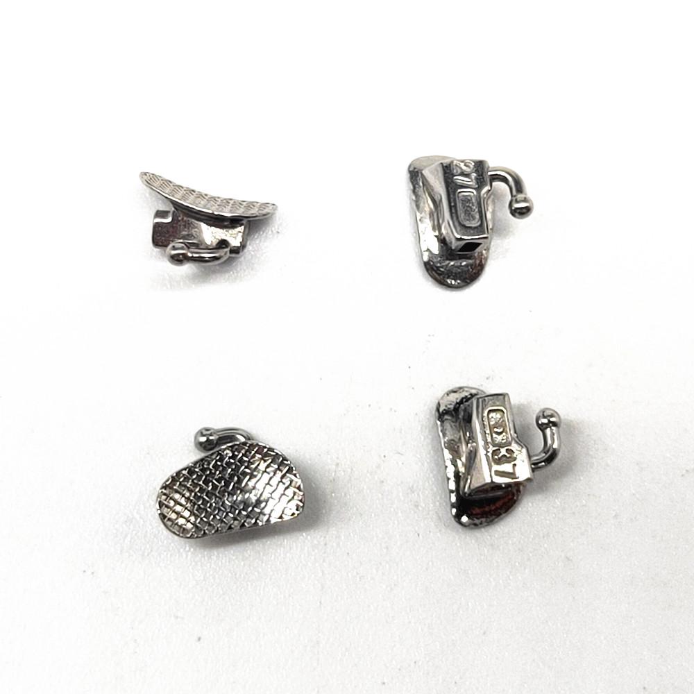 Dentale kieferorthopädische Bukkalröhrchen Single Slot Sgl Tubes MBT/ROTH 022 Non-Conv Type Mesh Base Dentist Ortho Material