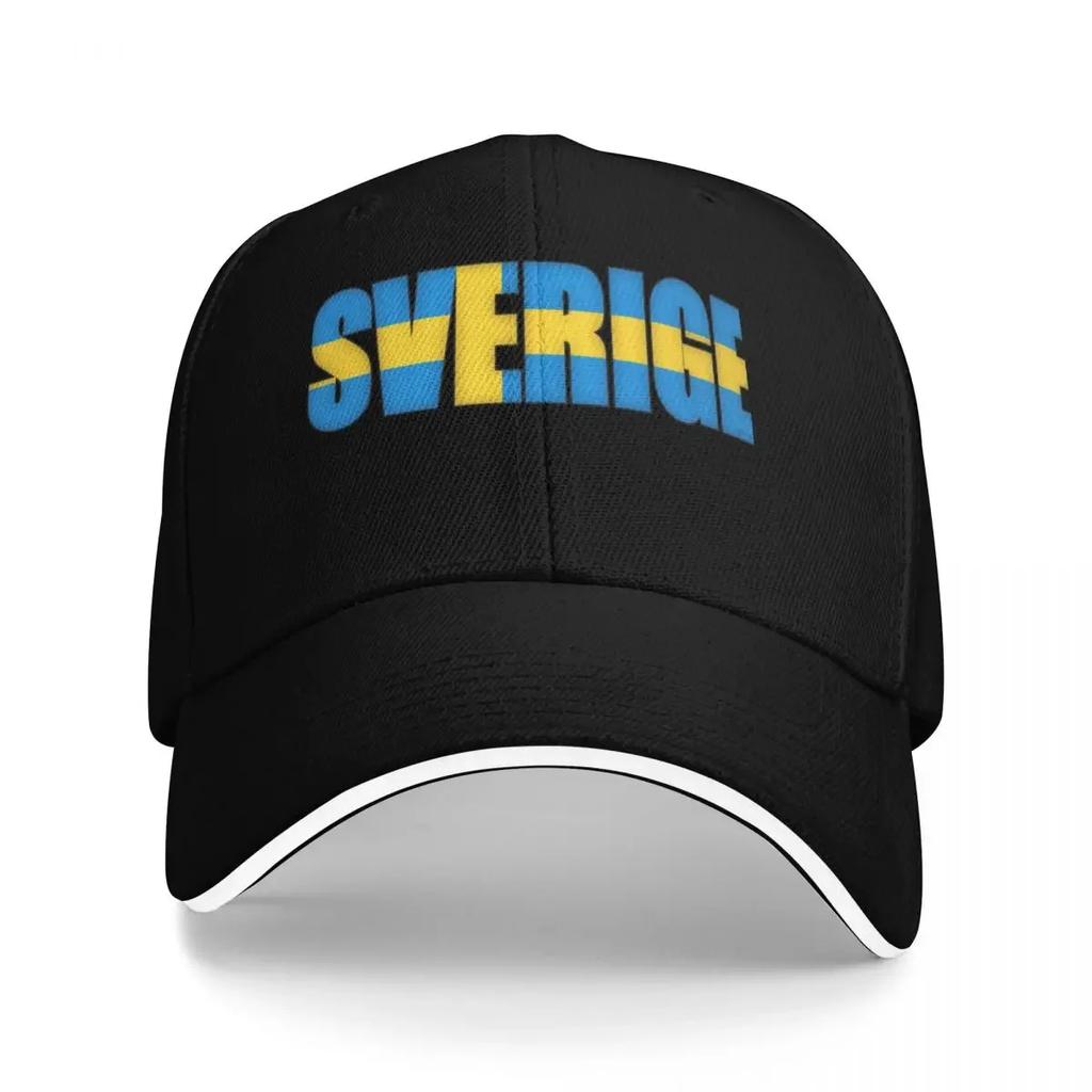 Neue Schweden-Landesflagge Baseballkappen Aktivitäten Snapback-Hut Unisex-Hüte