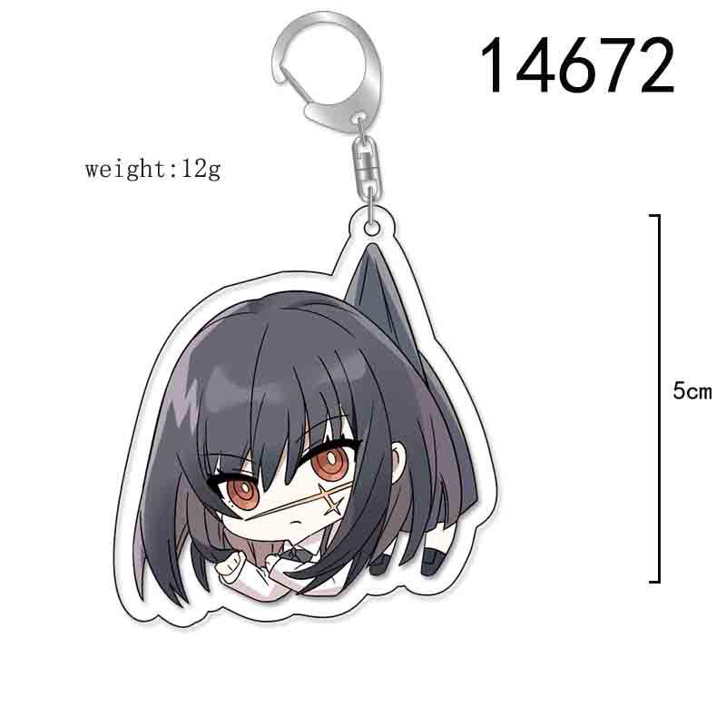 Chainsaw Man Pochita Acrylic Keychain Anime Figure