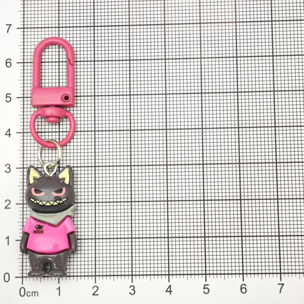 Creative Kitten Bag Charm: Cute DIY Cat Keychain Pendant - Perfect Small Gift for Besties